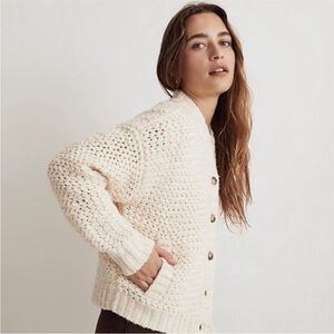 Madewell Bomber Cardigan Sweater